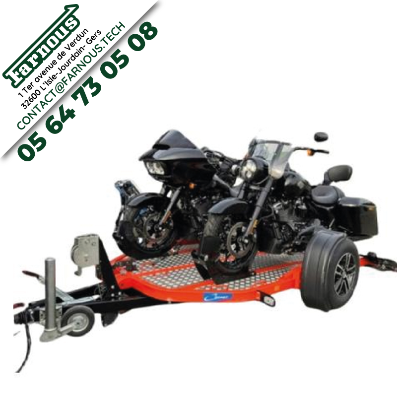 Porte moto Cochet duo