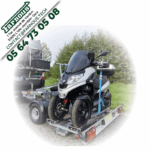 Remorque porte scooter 3 roues