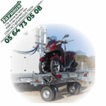 Remorque porte scooter 3 roues